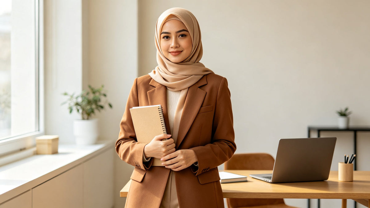 Building a Modest Workwear Capsule in Neutral Tones